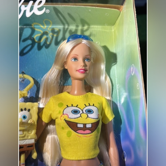 Special Edition 2002 Spongebob Square Pants Barbie Mattel NIB - Picture 3 of 7